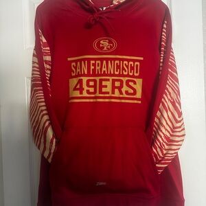 Red and Gold Women's Hoodie